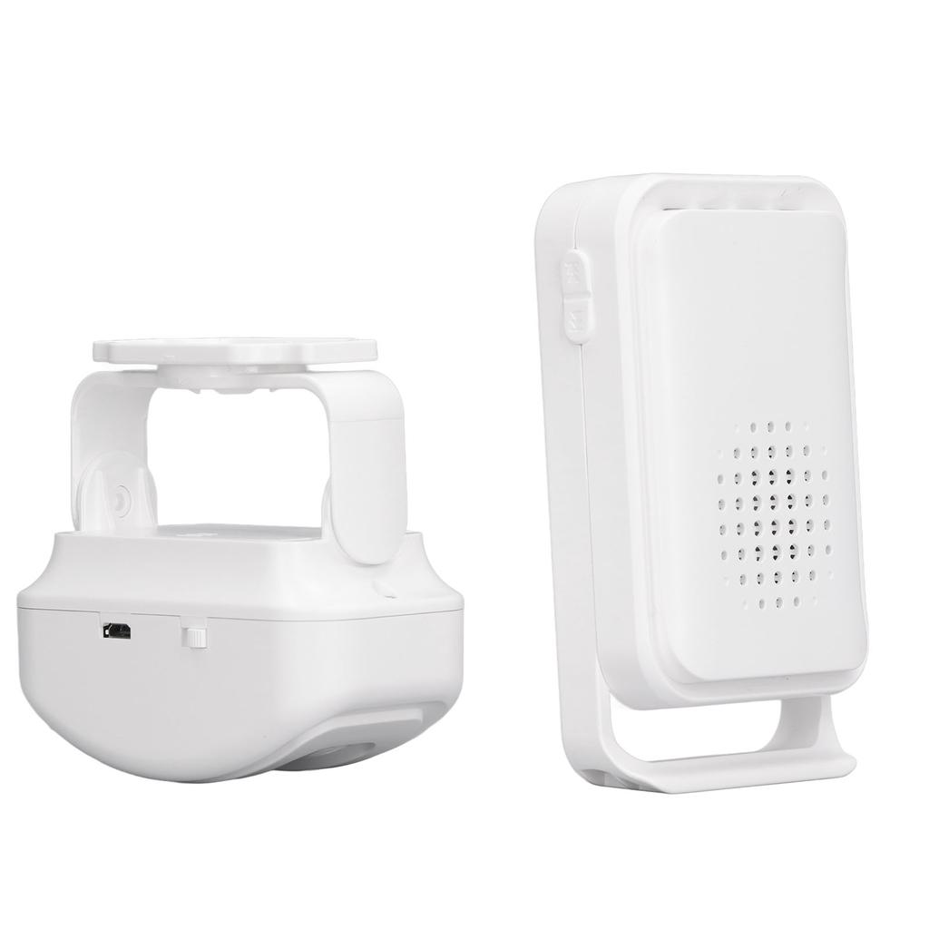 Беспроводной приветственный дверной звонок с датчиком движения, дверной звонок при входе, инфракрасный детектор, охранная сигнализация, 5 В Micro USB