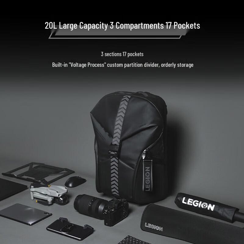 Lenovo Многофункциональный тонкий рюкзак для ноутбука Legion X3