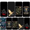 Чехол для iPhone 15 14 Xiaomi Redmi Note 13 12 11 Pro Max X 8 7 9 XR Samsung Galaxy S24 S23 OPPO Huawei Христос Библия Стих Вера Христианский чехол для телефона
