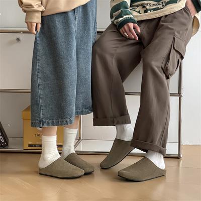 Новые мужские модные парные тапочки, мужские толстоподошвенные противоскользящие, удобные брендовые туфли, размеры 36-45, мужские тапочки