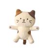 Plush Toy with Moving Smartphone Perfect for Taking Plush Cute Interior Fluffy Limbs, Poseable, Animal, Stand, Photos, Toys, Cat, Gift, Present,