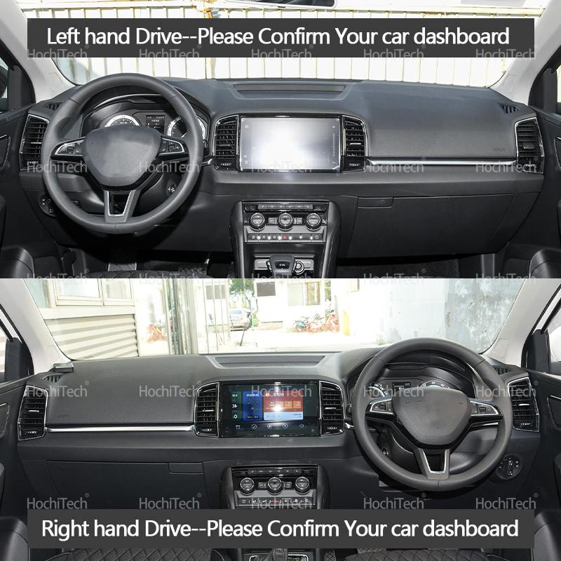 Car Dashboard Cover for Skoda Karoq 2017 2018   Dashboard Cover Pad Anti-Slip Mat Sunshade Dashmat Carpet Accessories