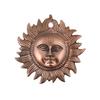 Sun Idol Metal Wall Decor Vastu Items for Home for Good Luck Decorative Hanging for Living Room Bedroom Feng Shui Decor