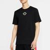 Jordan T Shirts Men's Black Crew Neck Moderate Straight Fit CW7087-010