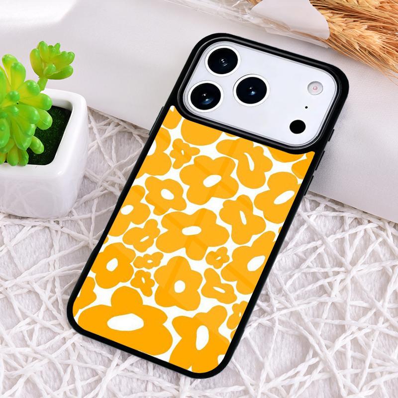 Крутой Цветочный Хиппи Бохо Цветочный Чехол для Телефона для iPhone 17 Air 16 15 11 12 14 13 Pro Max Ударопрочный Чехол