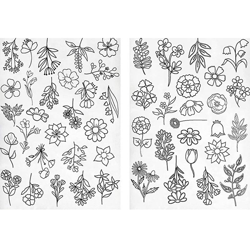 Бумага для вышивки Водорастворимая стабилизирующая бумага Вышивка крестом Товары для рукоделия Декор одежды своими руками Швейные принадлежности