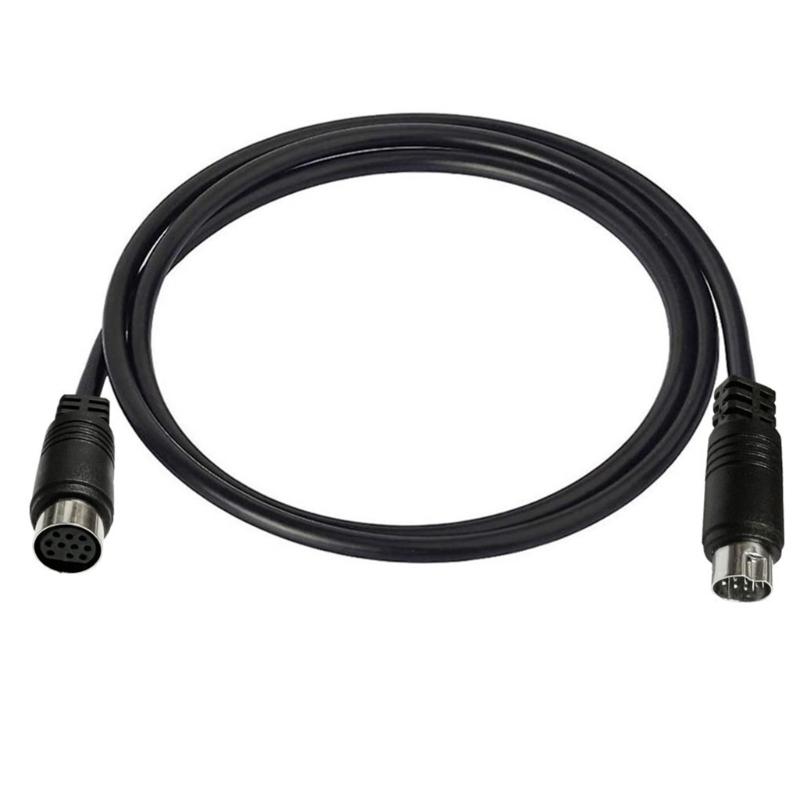 3/1.5/1/0.5м S-video Кабель Папа-Мама 10-контактный Mini DIN Компьютерный Разъем ТВ Кабель Для Проектора Видеомагнитофона DVD Никелированный