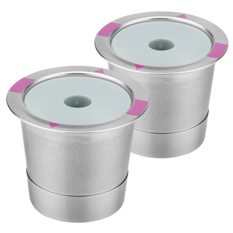 Многоразовые капсулы-фильтры для кофе K-cup из нержавеющей стали Портативные бытовые аксессуары Кухонный инструмент Креативные маленькие фильтры для кофе