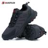BAASPLOA Man Hiking Shoes Wear-Resistant Sneakers Non-slip Men Outdoor Sneaker Waterproof Light Male Walking Shoes Comforty 2022