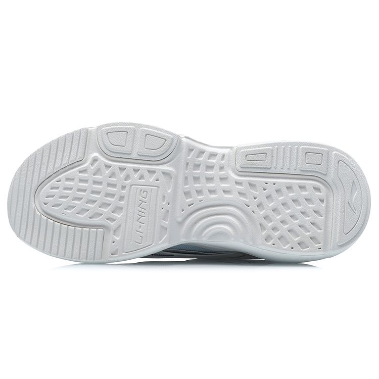 Li Ning Zhu Long Synthetic Leather Fabric Casual Shock Absorbing Non-Slip Wear-Resistant Breathable Lightweight Low-Top Sports Shoes AGCR086-1