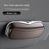 Car Sun Visor Eyeglasses Case & Card Holder