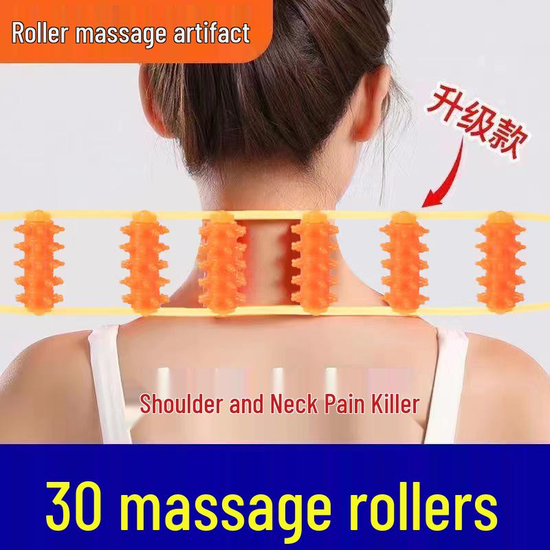 Молоток для меридианного массажа спины - Ручной шейный ролик и физиотерапевтический инструмент