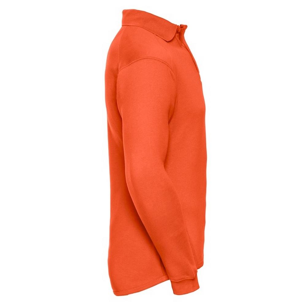 Russell Mens Heavy Duty Collared Sweatshirt