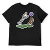 #008 Skeleton Soccer T-Shirt Cute Tops New Edition Blacks Designer Shirts Fitted T Shirts for Men