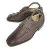 L.E. Limited Edition Business Dress U-tip Shoes 24.5 Brown Made In Japan(USED)