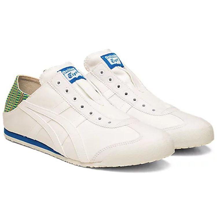 ONITSUKA TIGER Mexico 66 Ретро Тканевые Низкие Кроссовки Унисекс Белые 1183A437-105