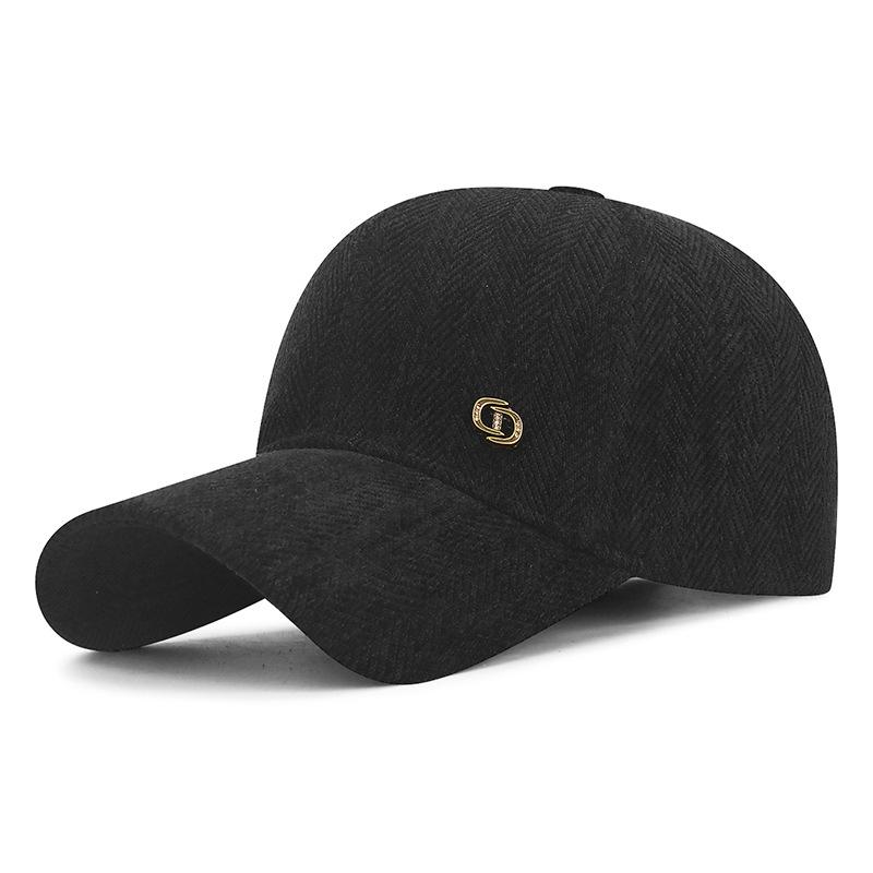 Letter Adjustable Hard Top Baseball Cap Couple Hat