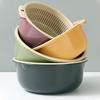 Storage Basket Kitchen Drain Basket Fresh Vegetable Double Layer Drain Basket  Kitchen Tools