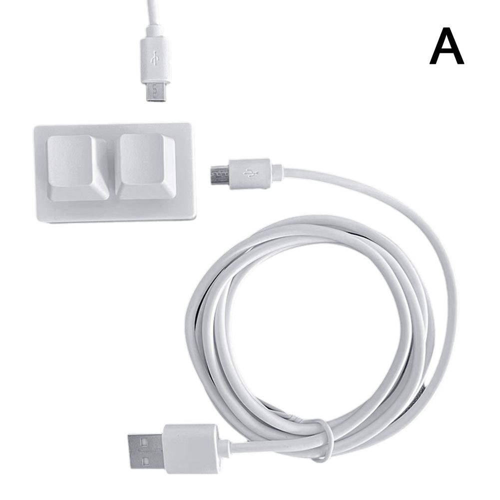 2 клавиши USB Настраиваемая программируемая макро мини-клавиатура Копирование для Photoshop Клавиатура и гейминг O0G8