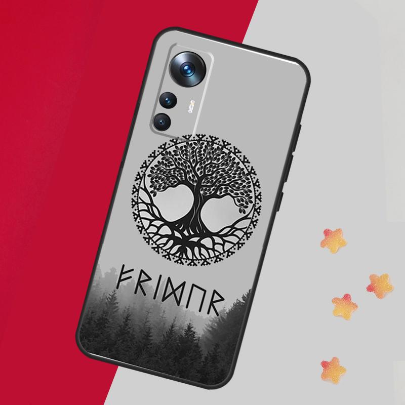 Чехол Forest Nordic Runes для Xiaomi 14 13 11T 12T 13T Pro 12 Lite 12X POCO X3 X5 Pro X4 F4 M5 M5s F3 F5