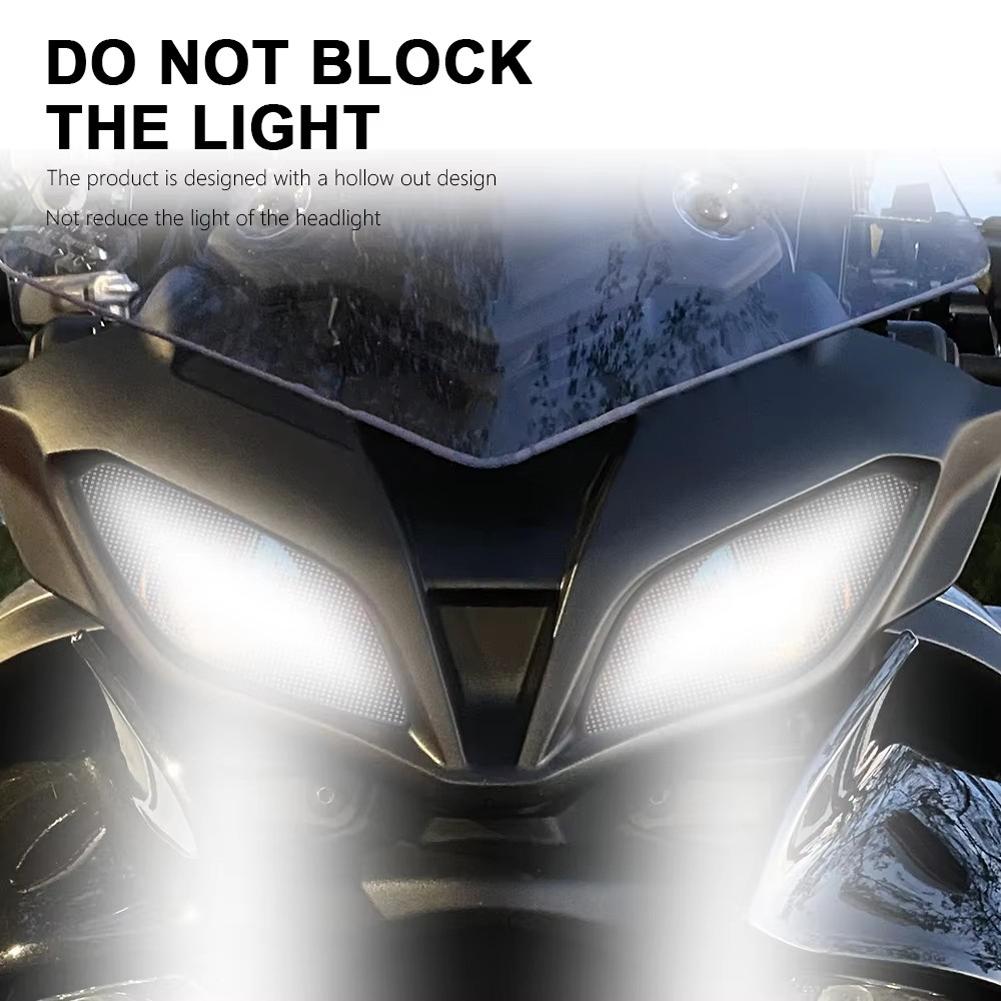 Наклейка на фару Водонепроницаемые наклейки для мотоцикла Yamaha Tracer 9 GT 2024 2024 2024 Аксессуары Наклейки на мотоцикл Tracer 9GT