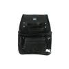 SK11 Suede Waist Nail Bag 3 Tiers Genuine Leather with Conveyor Holder DVC-KZ26