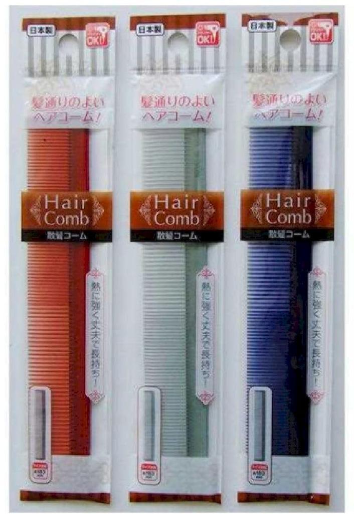 Сделанная в Японии расческа для гладкой стрижки волос, термостойкая до, прочная и 3 вида [Термостойкая гладкая, для волос] расческа, безопасная,
