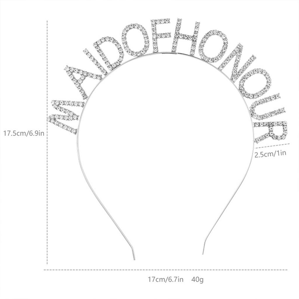 2025 С Новым годом С Рождеством Повязка на голову с бриллиантовой надписью С днем рождения Вечеринка Нарядные повязки для волос для женщин девушек