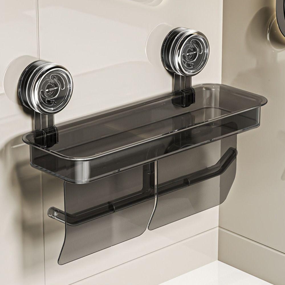 Настенный держатель для салфеток на присоске, держатель для туалетной бумаги без проколов, стеллаж для хранения в ванной комнате, дом