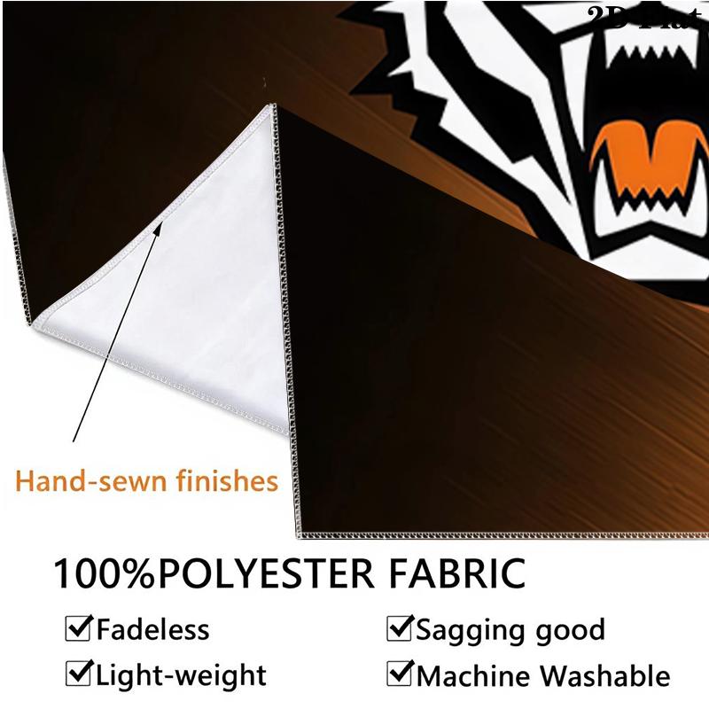 Wests Tigers Wall tapestry, aesthetic printed fabric blanket, suitable for bedroom, living room, and home decor.