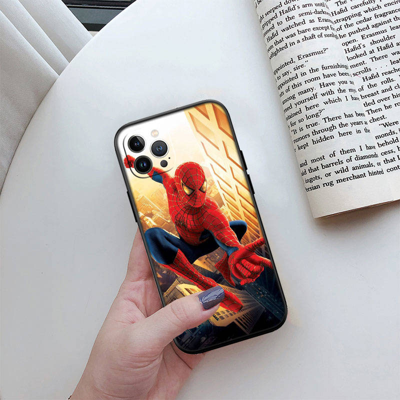 Чехол для телефона ED50 Spider-Man для Samsung Note 20 10 Plus Ultra Lite A51 A52 A53 A71 A72 A73 A82 M20 M30 M21 M31 M51 A11 A30S A20S A50S A70