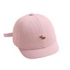 Solid Color Baby Baseball Hat Corgi Dog Adjustable Cap Cute Summer Cap  Children