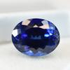 Natural Blue Tanzanite Loose Gemstone 11.25 ct Oval Cut for Jewelry Making and Gem Collections