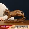 Red Chinese Zodiac Copper Handicraft Equipment Ornaments Mountain Tiger Home Furnishing