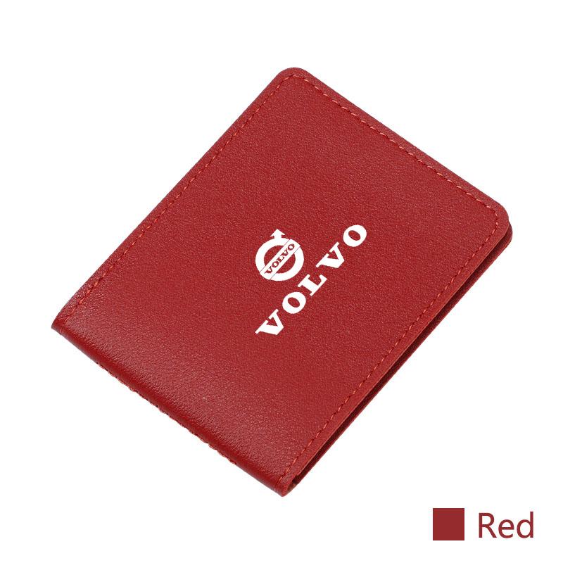 Кожаная обложка для водительских прав автомобиля, обложка для документов Для Volvo XC60 S60 V40 V50 V60 S80 S40 C30 AWD C70 S40 S60 S80 S90