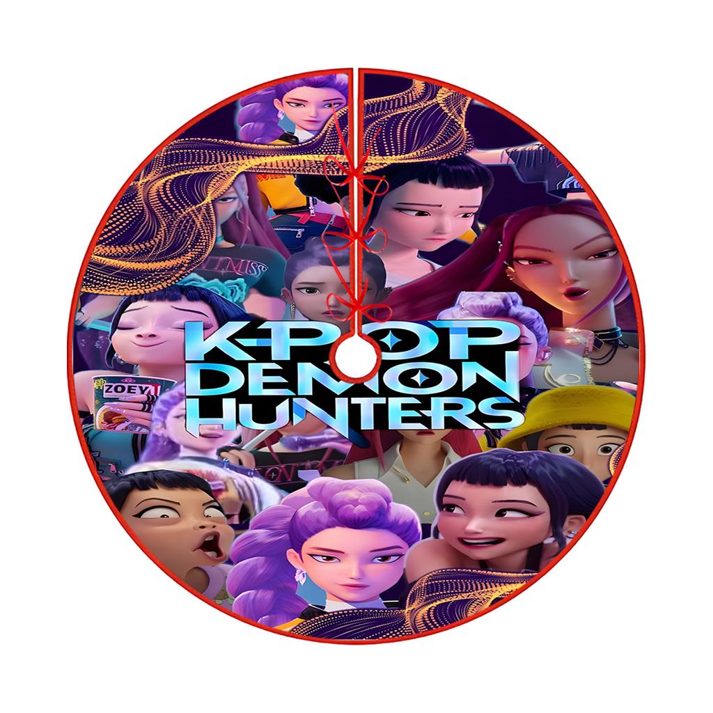 Christmas Tree Skirt Decoration For Home Xmas Tree Decorations Skirt Ornament Festive Holiday Party Decorations Indoor Outdoor