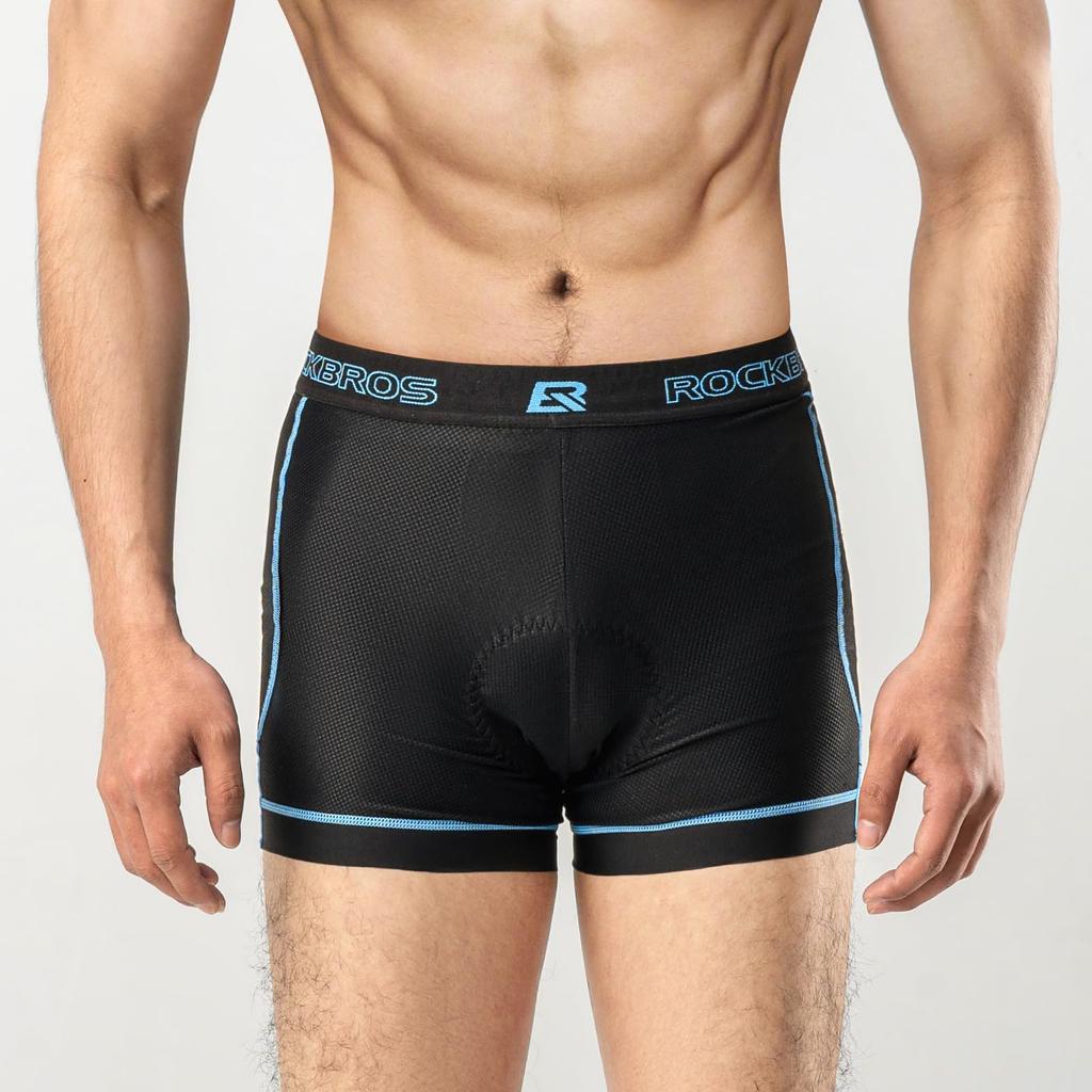 ROCKBROS Велосипедные шорты с подкладкой для шоссейного велоспорта, размер XL, мужские, влагоотводящие, быстросохнущие, облегчающие боль, дышащие, для велосипедов, велоспорта, езды, серые,