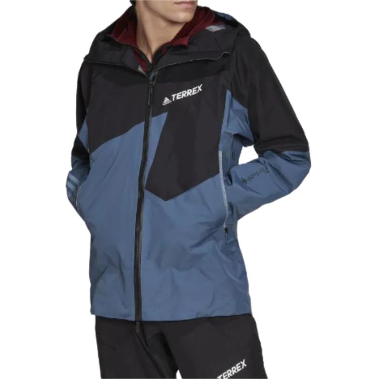 Adidas Gore-Tex водонепроницаемая дышащая спортивная куртка с капюшоном для мужчин HE2293