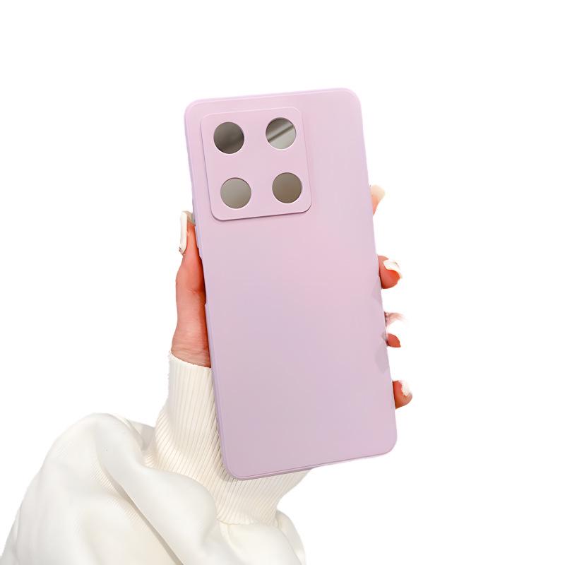 Жидкий силиконовый чехол Infinix Cube для телефонов Tecno и Itel