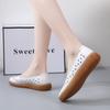 Women Moccasins Penny Loafers Casual White Nurse Footwear Peas Soft Flats Black Driving Walking Shoes for Women