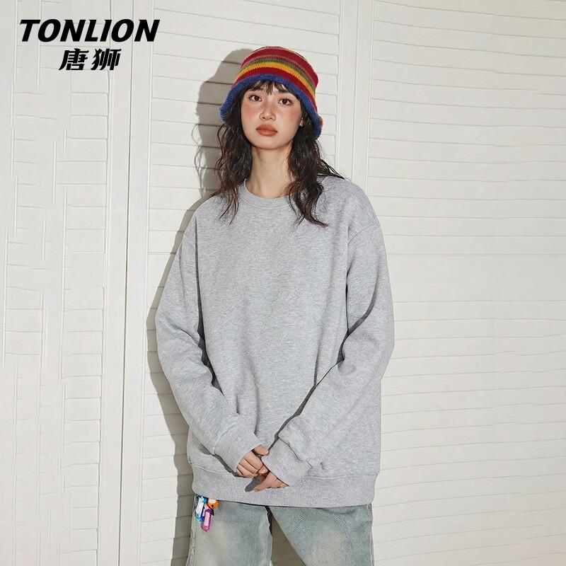 Женская свободная толстовка с длинным рукавом TonLion