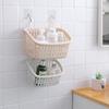 Hanging Storage Basket Bathroom Hanging Basket Bathroom Plastic Bath Basket Wall Hanging Storage Basket