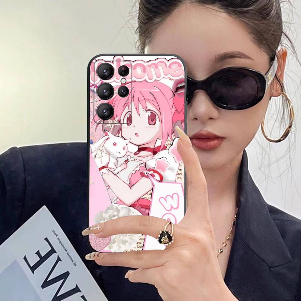 Популярный чехол с аниме-девушкой для Samsung Galaxy Case S25 S23 S22 S21 S30 S20 S10 Ultra Plus FE Мягкий чехол из ТПУ