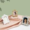 European Victorian Style Retro Gold Mini Picture Frame Luxury Small Photo Frame Display Accessories Ornaments Photography Props