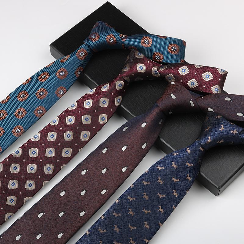 Красный галстук Мужской свадебный костюм шафера Костюм жениха Свадебное платье Деловой узор Ручная вязка