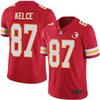 Kansas City Chiefs NFL Fan Jersey Men Women Cotton Blend Sports Tee With Embroidered Number 15 Mahomes 87