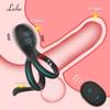 Wireless Remote Control Penis Vibrating Ring Vibrator Sex Toys For Men Couple Cock Rings Cockring Retardant Ejaculation Delay