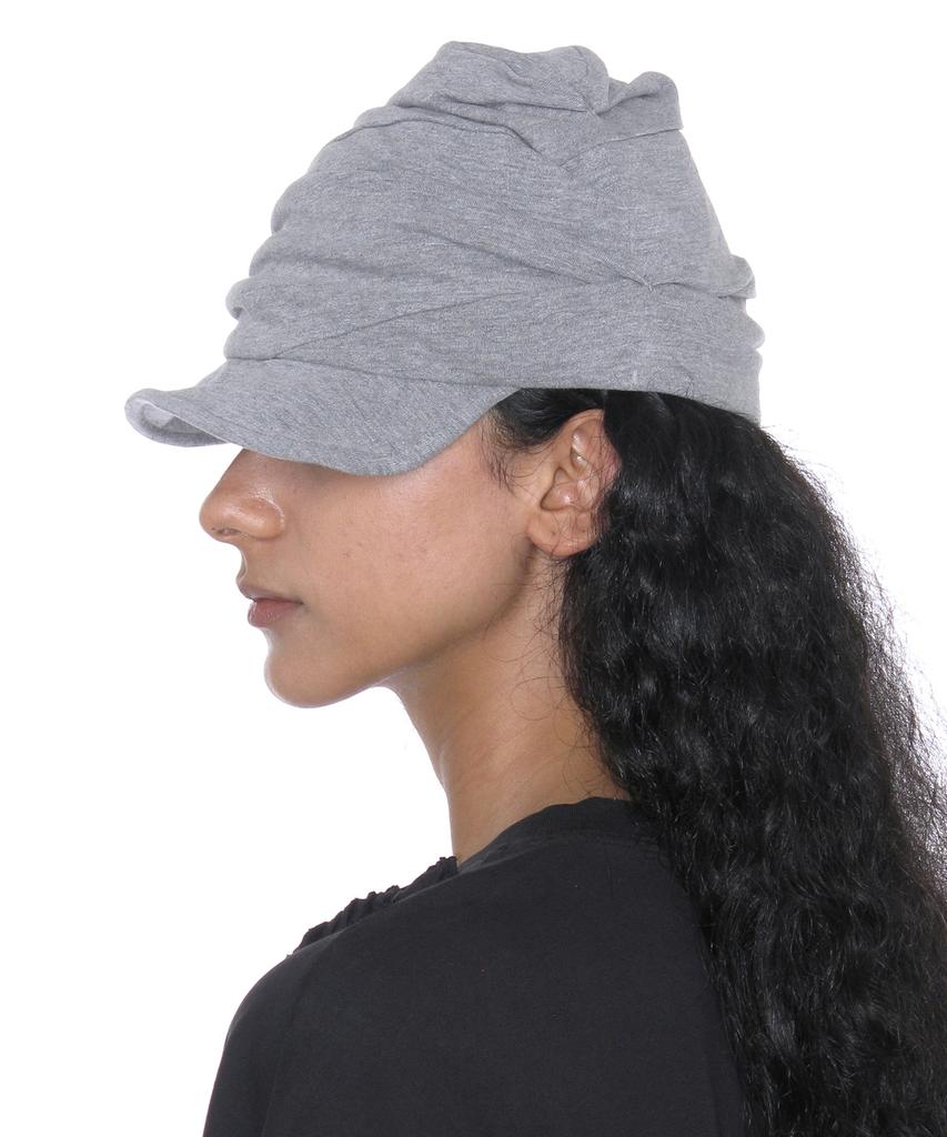 PARTIMENTO ЖЕНЩИНЫ Кепка-шапка Luched Drape Hat_Меланж