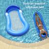 New Outdoor Foldable Water Hammock Inflatable Floating Swimming Pool Mattress Party Lounge Bed Beach Sports Recliner Recreation