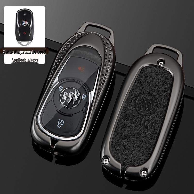 23 Чехол для ключа Buick для Regal, LaCrosse, GL8, Envision и Enclave - Чехол для ключа с полной защитой и пряжкой
